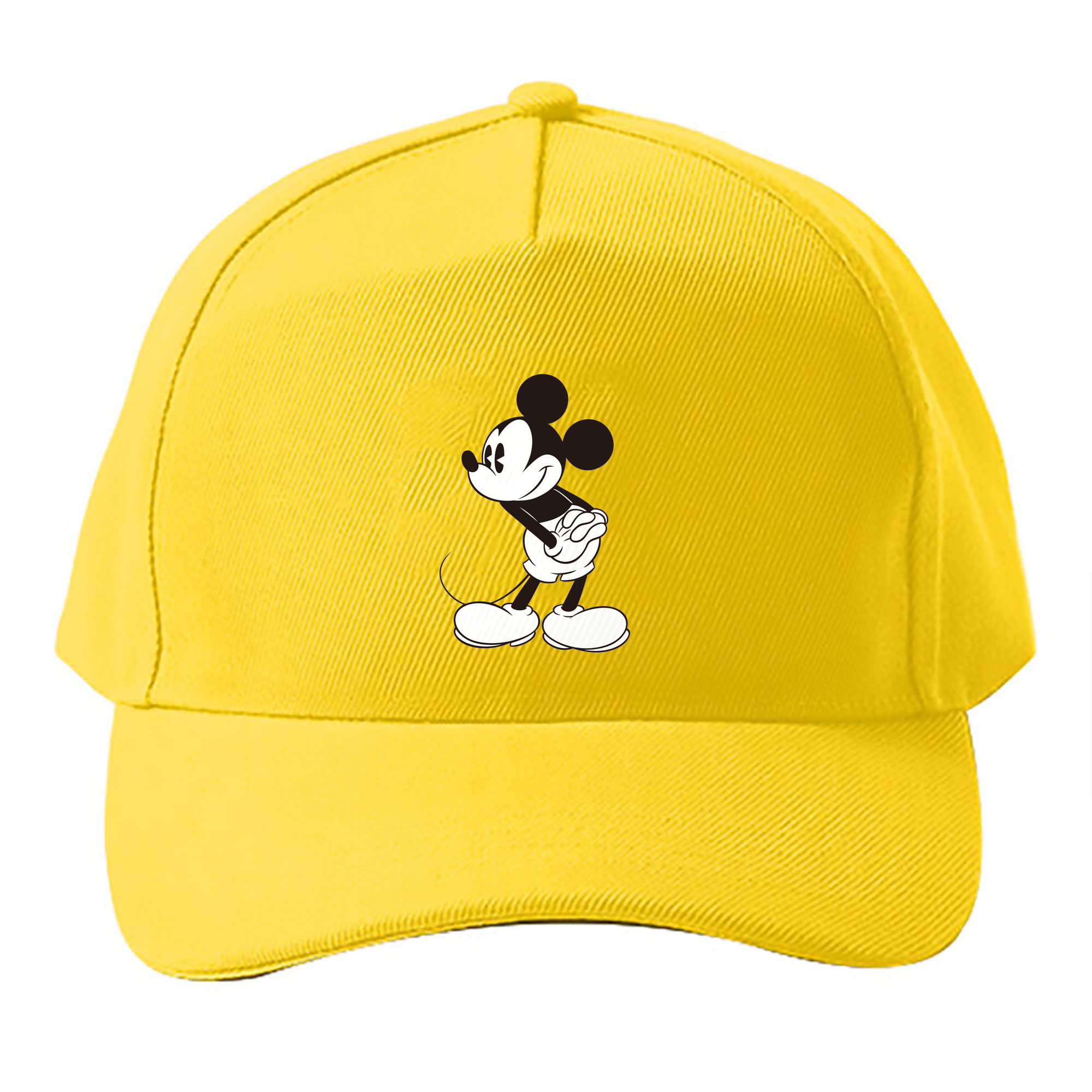 （画像用） ミッキーマウス Mickey Mouse ベースボールキャップ 綿100％ 男女兼用 帽子 スポーツ